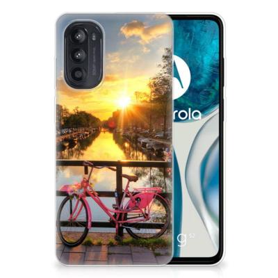 Motorola Moto G52/G82 | Silliconen Back Cover | Amsterdamse Grachten