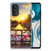 Motorola Moto G52/G82 | Silliconen Back Cover | Amsterdamse Grachten - thumbnail