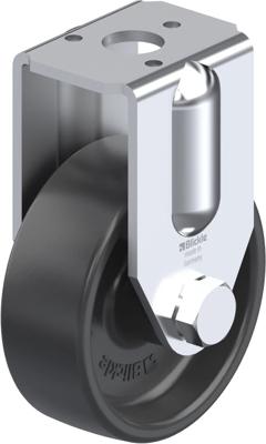 Blickle BRA-POA 50G Bokwiel Wieldiameter: 50 mm Draagvermogen (max.): 75 kg 1 stuk(s)