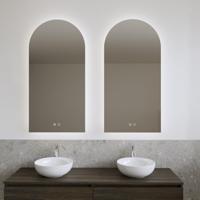 Spiegel Gliss Design Gaya 50x120 cm Rechthoek Verlichting en Spiegelverwarming - thumbnail