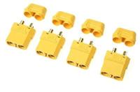 XT90H goudstekker met cap, man (4 stuks) - thumbnail