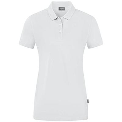 JAKO C6330D Polo Doubletex Dames - Wit - 40 JAKO C6330D Polo Doubletex Dames - Wit - 40