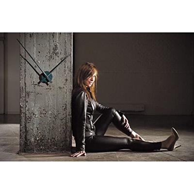 Karlsson Wandklok Little Big Time - Mini alu Zwart - Ø44cm Karlsson Wandklok Little Big Time - Mini alu Zwart - Ø44cm