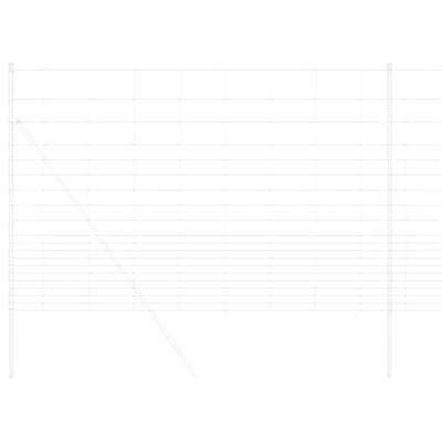 VidaXL Wilde hek warm verzinkt 1000 x 150 x 0,18 cm ijzer VidaXL Wilde hek warm verzinkt 1000 x 150 x 0,18 cm ijzer