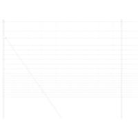 VidaXL Wilde hek warm verzinkt 1000 x 160 x 0.18 cm ijzer - thumbnail