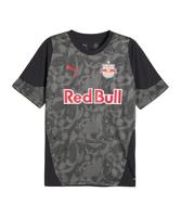 PUMA Red Bull Salzburg Trainingsshirt 2025-2026 Donkergrijs Zwart Rood - thumbnail