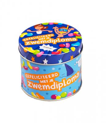 Paperdreams snoepblikje zwemdiploma