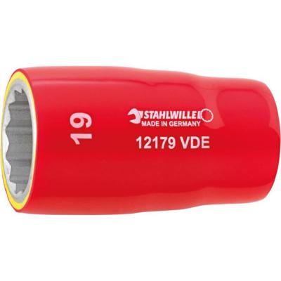 Stahlwille 12179 VDE-24 03370024 Dubbel zeskant Dopsleutelinzetstuk 24 mm 1/2 (12.5 mm)