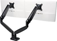 Kensington K59601WW Monitor-tafelbeugel Aantal monteerbare displays: 2 Display(s) 86,4 cm (34) Zwart Draaibaar, Kantelbaar, Zwenkbaar - thumbnail