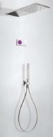 Tres electronische inbouw doucheset met regendouche chroom 09286551 - thumbnail