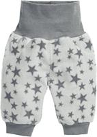 Playshoes Schnizler babybroekje fleece Sterren Grijs-98 - thumbnail