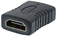 Manhattan 353465 HDMI Adapter [1x HDMI-bus - 1x HDMI-bus] Zwart Vergulde steekcontacten 0 mm - thumbnail