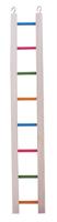HAPPY PET LADDER HOUT GEKLEURD 61 CM - thumbnail