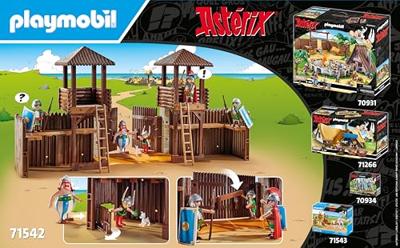 PLAYMOBIL 71542 Kamp van de Romeinen, Asterix, 181 onderdelen,