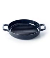 Alva Grillpan - Grillplaat - Nori - Gietijzer ø 28 cm - geëmailleerde anti-aanbaklaag - thumbnail