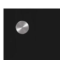 VidaXL Keuken achterwand 2 pcs zwart 70 x 50 cm gehard glas - thumbnail