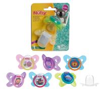 Nuby Fopspeen 6-36 Maanden Assorti - thumbnail