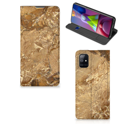 Samsung Galaxy M51 | Standcase | Marmer Creme Samsung Galaxy M51 | Standcase | Marmer Creme