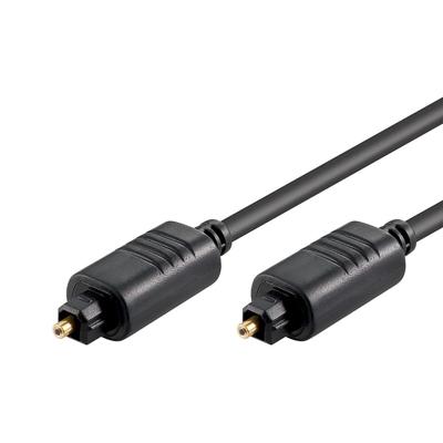Toslink M/Toslink M - 2.2mm - Fiber optic kabel - 1 meter Toslink M/Toslink M - 2.2mm - Fiber optic kabel - 1 meter