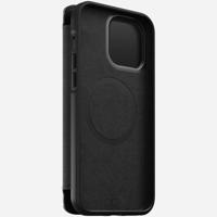Nomad Modern Horween lederen folio iPhone 13 Pro Max - Black - thumbnail