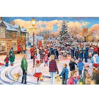 Village Celebrations Puzzel 4x 500 Stukjes