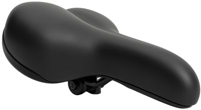 Edge Fietszadel urban city - zwart