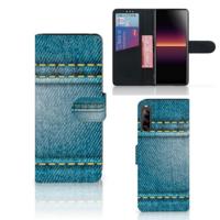 Sony Xperia L4 | Wallet Case | met Pasjes | Jeans - thumbnail