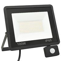 Spotlight met sensor LED 100 W warmwit - thumbnail