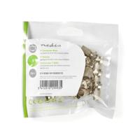 Nedis F-Connector | Male | Twist-On | 7.5 mm | Zilver | 25 Stuks | 1 stuks - CSVC41908ME CSVC41908ME - thumbnail