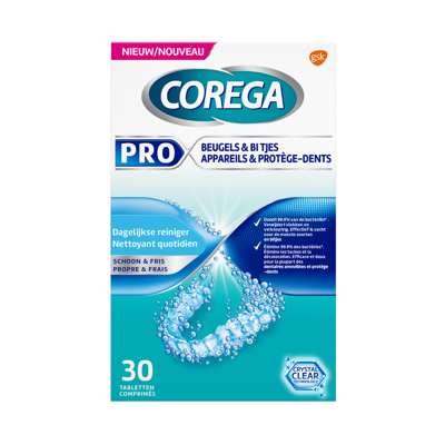Corega Pro Beugels & Bitjes Tabletten Corega Pro Beugels & Bitjes Tabletten