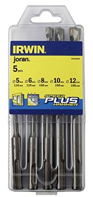 Irwin SDS-plus betonborenset 5/6/8/10/12mm