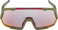 Olympic Sportswear Alpina sports sportbril rocket qv mat olijf - thumbnail