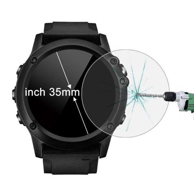 ENKAY Hat-Prins voor 35mm Diameter circulaire Dial Smart Watch 0.2mm 9H oppervlaktehardheid 2.15D gebogen explosieveilige gehard glas scherm Film
