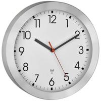 TFA Dostmann 60.3546.02 Wandklok Zendergestuurd 25 cm x 40 mm Aluminium (geborsteld) - thumbnail