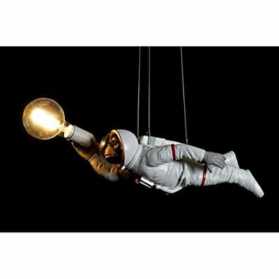 Plafondlamp DKD Home Decor Zwart Wit Hars 220 V 50 W (46 x 14.5 x 20 cm) (2 pcs)