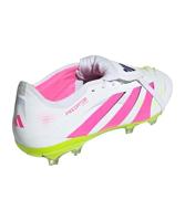 adidas Predator Pro FT Gras Voetbalschoenen (FG) Wit Roze Neongeel - thumbnail