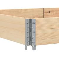 Palletopzetrand 150x100 cm massief grenenhout - thumbnail