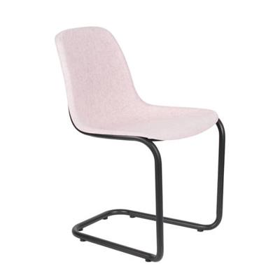 Zuiver Eetkamerstoel 'Thirsty' Gerecycled PET, kleur Roze Zuiver Eetkamerstoel 'Thirsty' Gerecycled PET, kleur Roze