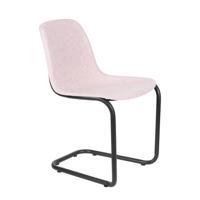 Zuiver Eetkamerstoel 'Thirsty' Gerecycled PET, kleur Roze - thumbnail