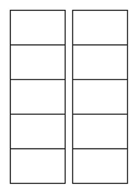 Visitekaart Avery Zweckform C32011-25 85x54mm 200gr 250stuks