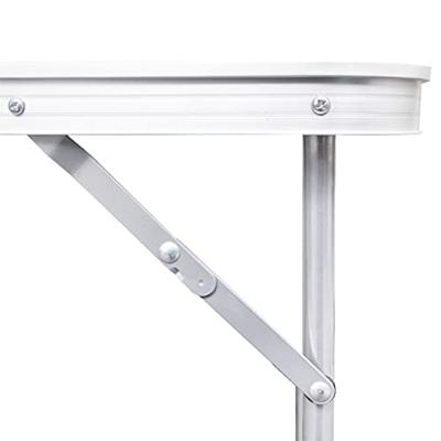 VidaXL Campingtafel inklapbaar met metalen frame 80 x 60 cm
