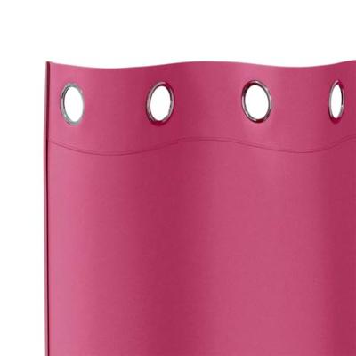 VidaXL Zwart-out gordijnen met ringen 2 pcs felroze 175 x 140 cm