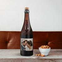 Bier met bedrukt etiket - La Trappe Quadrupel - thumbnail