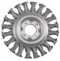 Promat/Tecwerk Ronde staaldraadborstel | d. 178 mm | staal 13 mm | 10000 min-¹ - 4000841186 - thumbnail