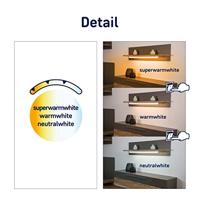 Müller-Licht Calix Switch Tone LED-onderbouwlamp LED LED vast ingebouwd 12 W Warmwit Wit - thumbnail