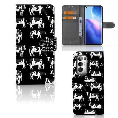 OPPO Find X3 Neo 5G | Telefoonhoesje | Met pasjeshouder | Koetjes OPPO Find X3 Neo 5G | Telefoonhoesje | Met pasjeshouder | Koetjes