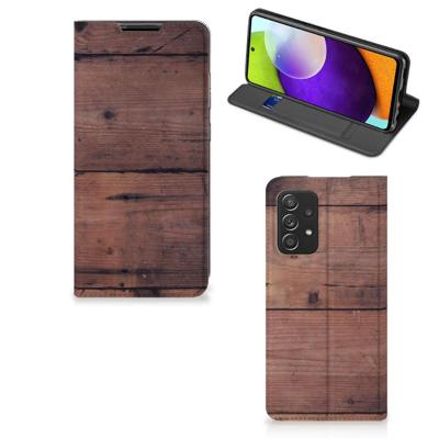 Samsung Galaxy A52 Book | Wallet Case | Old Wood