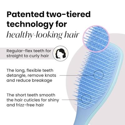 Tangle Teezer Antiklit Haarborstel Wet Blue