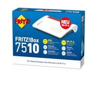 AVM FRITZ!Box 7510 WiFi-router met modem Geïntegreerd modem: VDSL, ADSL 2.4 GHz 600 MBit/s - thumbnail