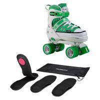 Hudora rolschaatsen sneaker groen, maat 36-39 - thumbnail